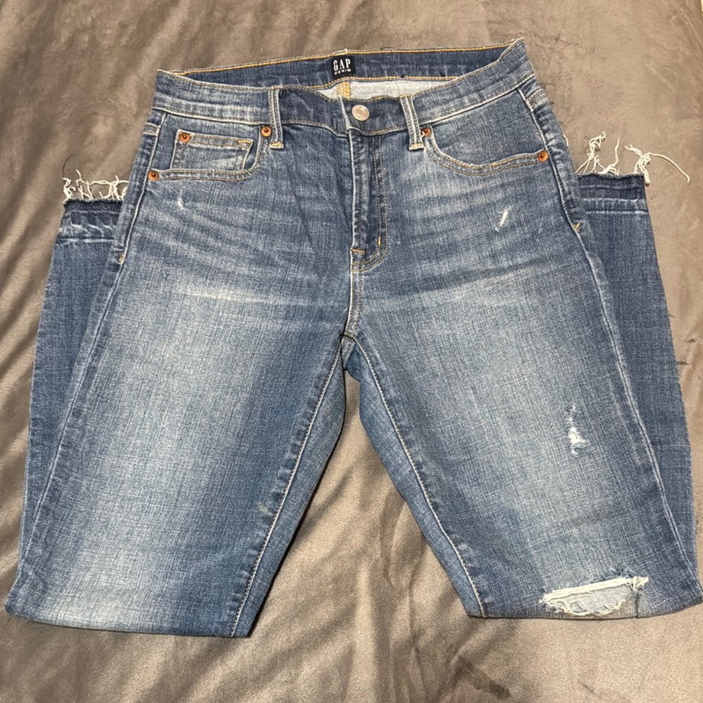 GAP Women's Light Blue Boyfriend Jeans